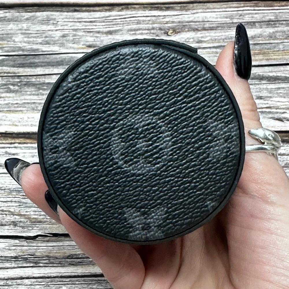 Louis Vuitton Monogram Eclipse 100ml Perfume Travel Case EUC​